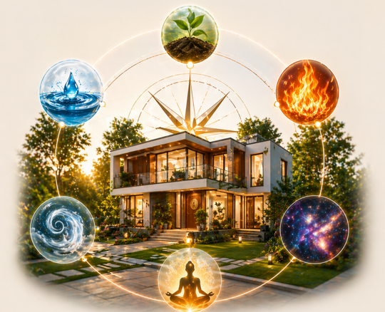 Office Vastu design with positive energy elements, directions, and remedies for business growth and workplace success