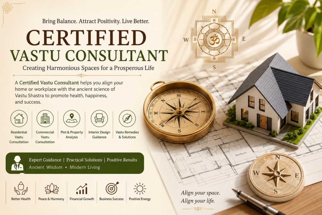 Certified Vastu Consultant providing expert guidance