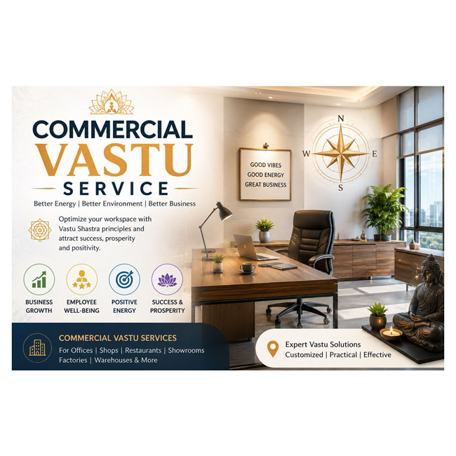 Commercial Vastu Services in delhi for business growth, positive energy, and workplace prosperity