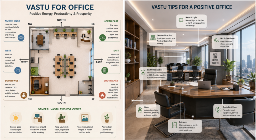 Vastu for Office directional planning