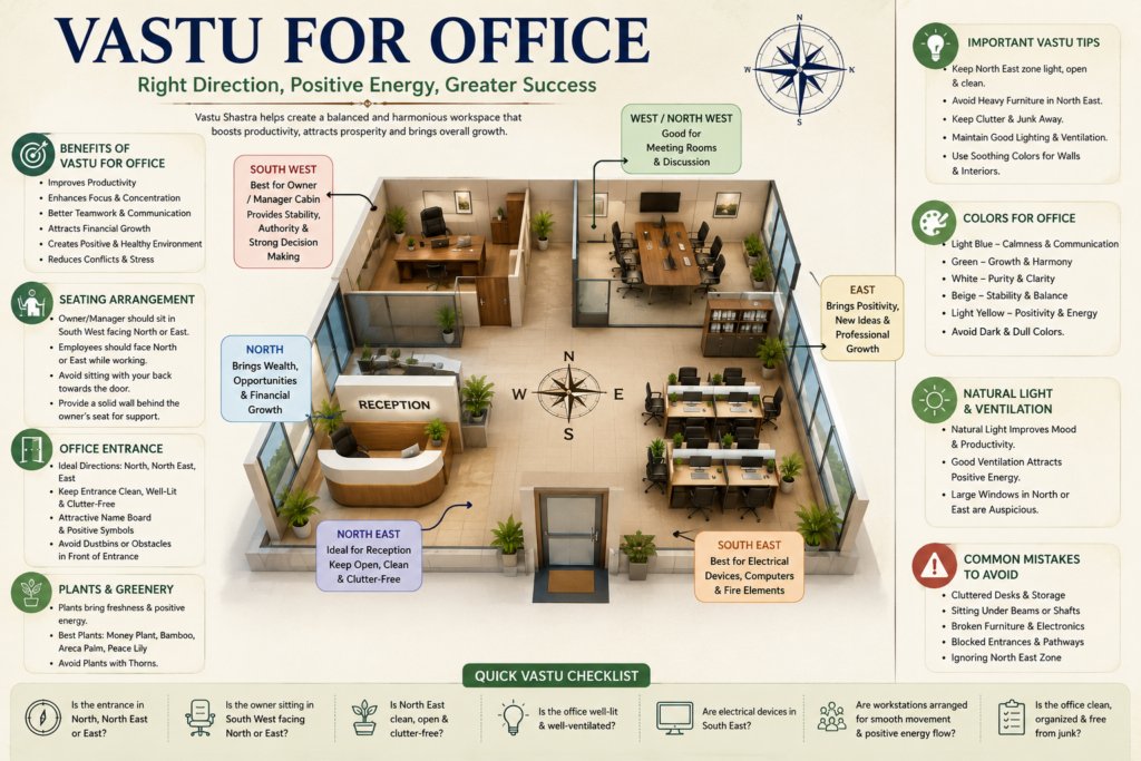 Vastu for Office workspace design